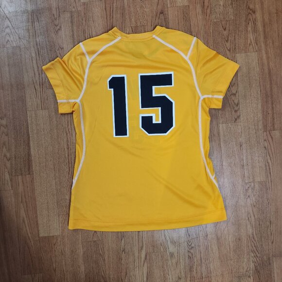 Iowa Hawkeyes Game Worn Soccer Jersey Big 10 Women #15 Sz. L - Picture 3 of 3